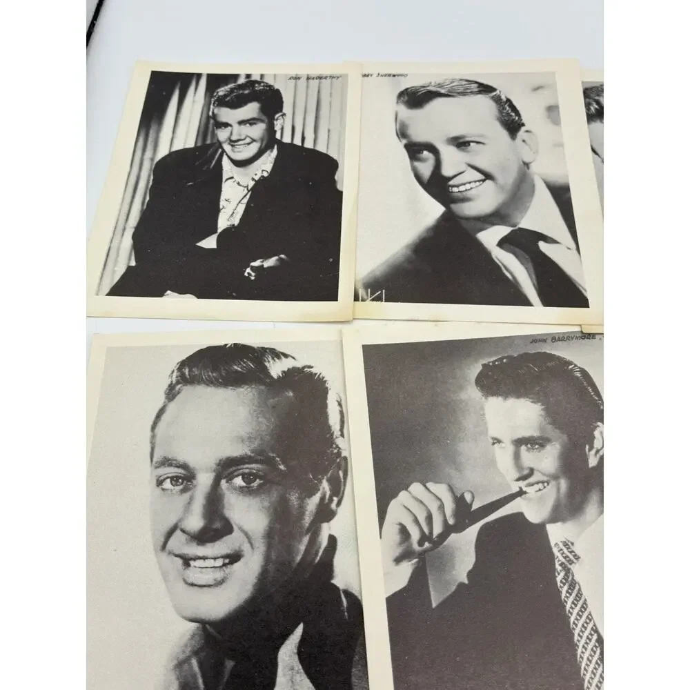 Vintage Hollywood Character Actors Arcade Card Lot – 40 Cards
